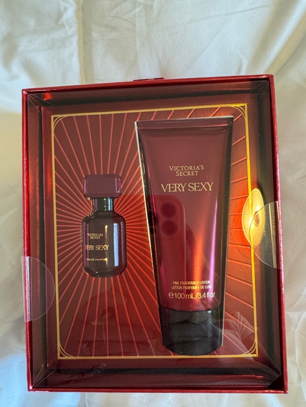 Victoria's Secret Very Sexy Fragrance & Lotion Gift Set brand new- not full size